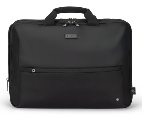 DICOTA Notebook-Tasche für Notebooks bis 16" – verschliessbar, mit Schultergurt – Schwarz