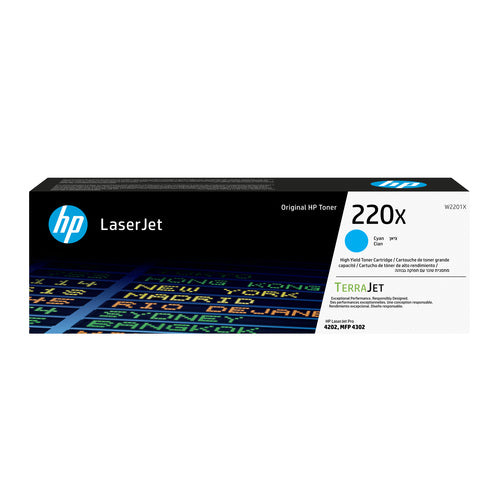 HP Toner 220X – cyan, 5500 Seiten