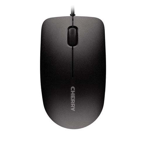 CHERRY MC 1000 Maus – kabelgebunden, USB-A, 1'200 dpi, 3 Tasten, beidhändig, schwarz