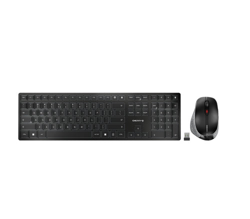 CHERRY DW 9500 SLIM – Tastatur, kabellos (Bluetooth/2,4 GHz), CZ/SK-Layout (CZ/SK) – für Windows