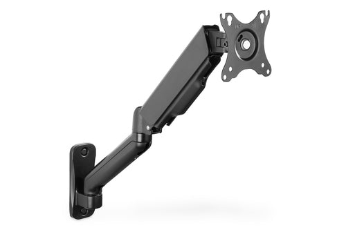 Digitus Wandhalterung – bis 32", VESA 75 × 75/100 × 100 mm, 9 kg, neigbar, schwenkbar, drehbar, schwarz