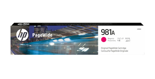 HP Tintenpatrone 981A, Magenta – für Inkjetdrucker/Multifunktionsgeräte