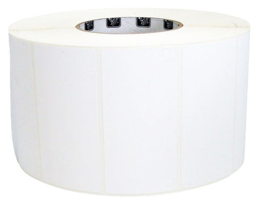 Zebra Druckeretiketten, 60 mm × 25 mm, weiss, PET