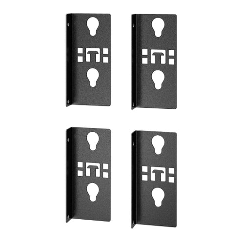 APC ER7PDUBRKTS – PDU-Montagehalter, für APC Easy Rack, 4er-Set, Schwarz