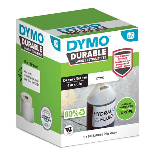 DYMO Drucketiketten, 104 mm × 159 mm, für LabelWriter 4XL, LabelWriter 450 Serie (ohne 450 Duo)