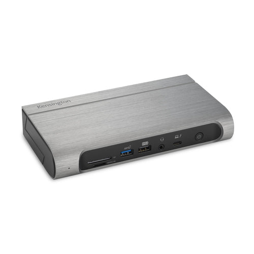 Kensington AD4010T4 Dockingstation – Thunderbolt 4, 6× USB-A, 1× USB-C, 100 W PD, 2,5GbE, SD, 3,5 mm Audio