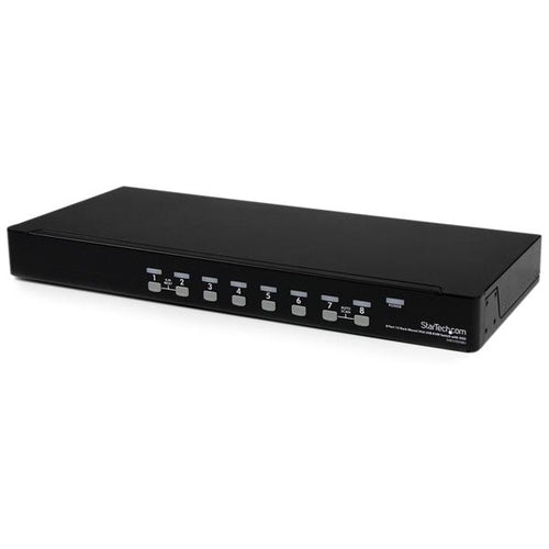 StarTech.com 8-Port VGA KVM-Switch – 1920 × 1440, USB-Hub, Rack 1U