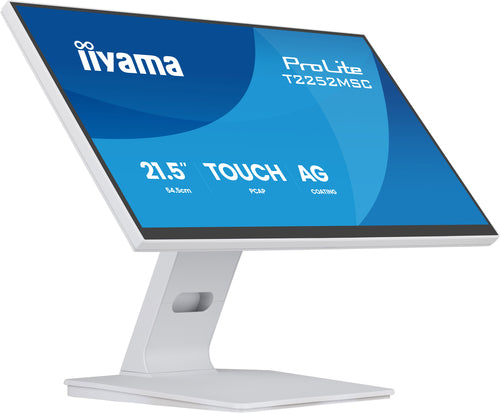 iiyama T2252MSC-W2AG – Monitor, 21,5", 1920 × 1080 (Full HD), Touch, HDMI, USB