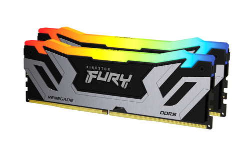 Kingston Technology Kingston – DDR5 Arbeitsspeicher – FURY Renegade – 48 GB (2×24 GB), 8400 MT/s, CL40, XMP 3.0, 1.45 V, RGB