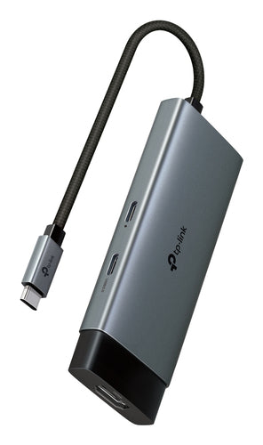 TP-Link UH5020C USB-Hub – USB-C, 1× HDMI, 2× USB-A, 2× USB-C, 100 W PD, für Windows/Mac/ChromeOS