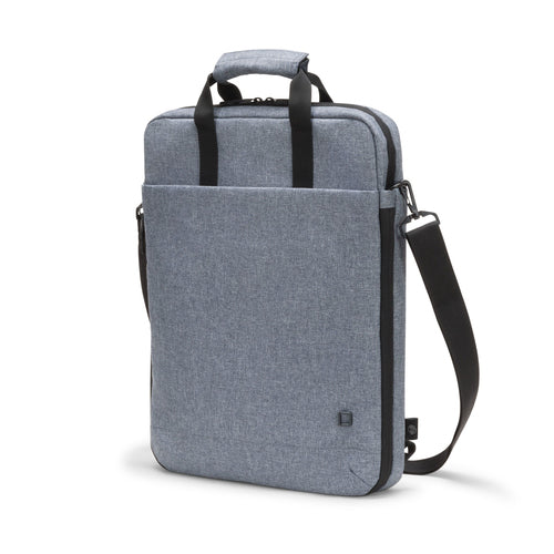 DICOTA Eco MOTION Notebook-Tasche bis 15,6" – 600D rPET, Schultergurt – Blau