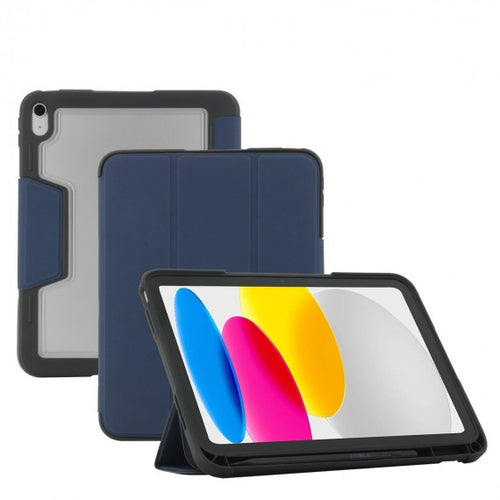 Mobilis Tablet-Hülle für iPad 10,9" (10. Gen.) und iPad 11" (11. Gen.) – Blau