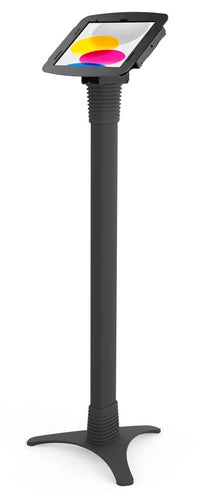 Compulocks Tablet-Bodenständer – für iPad 10,9" (10. Gen.) – abschliessbar, VESA 100×100 – Schwarz