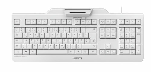 CHERRY SecureBoard 1.0 – Tastatur, kabelgebunden (USB-A), Nordisch-Layout – für Windows, macOS & Linux