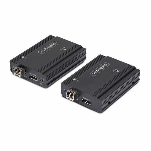 StarTech.com DP KVM Extender Kit – KVM-Extender – DisplayPort – 4K @ 60 Hz, 300 m, Sender & Empfänger, Schwarz