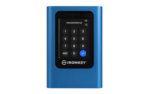 Kingston Technology Kingston IronKey Vault Privacy 80 Allgemeines Speichergerät – 3,84 TB, Externe SSD, XTS-AES 256-Bit