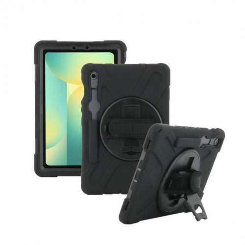 Mobilis Tablet-Hülle für Samsung Galaxy Tab S10 FE, S9 FE, S9 10,9" – Schwarz