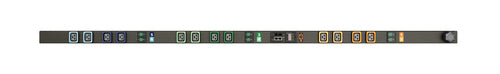 Vertiv Geist GI30029L Rack-PDU 22000 W – überwacht, Dreiphasig, C19×12, Eingang IEC 60309, 3 m Kabel – schwarz