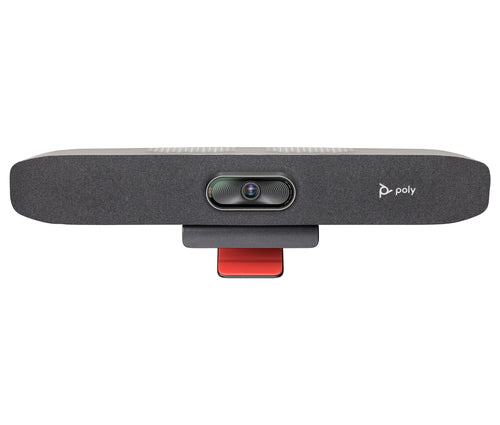 Poly Studio R30 Videobar – 4K Ultra HD, 5× digitaler Zoom – Grau