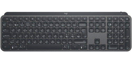 Logitech MX Keys – Tastatur, kabellos (Bluetooth/2,4 GHz), beleuchtet, Graphit