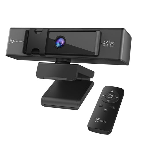 j5create Webcam – 4K, USB, 5× Digitaler Zoom