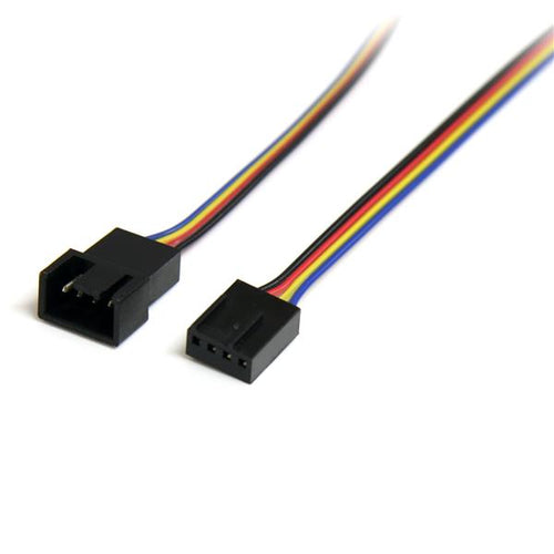 StarTech.com Molex Stromkabel – Molex 4‑pin–Molex 4‑pin, 0,305 m, mehrfarbig
