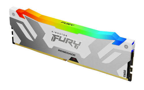 Kingston Technology Kingston FURY Renegade – DDR5 DIMM – 32 GB, 6400 MT/s, CL32, 288-poliger DIMM, RGB (Weiss), XMP 3.0