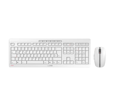 CHERRY Desktop STREAM – Tastatur, kabellos (2,4 GHz), DE-Layout (DE) – für Windows