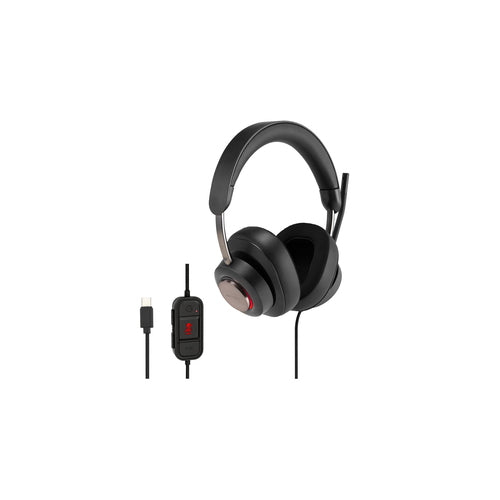 Kensington H2000 – Headset – USB-C/USB-A (C-auf-A-Adapter inkl.)