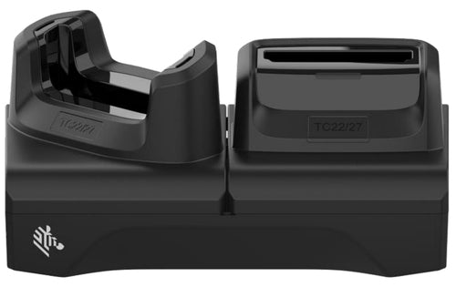 Zebra Single-Slot Lade-/Daten-Cradle – Schreibtisch, Ersatzbatterie-Ladefunktion – für Zebra TC22/TC27