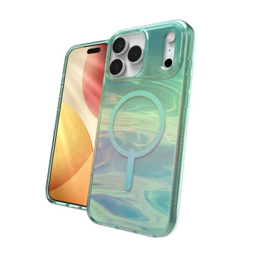 ZAGG Milan Snap Backcover – für Apple iPhone 17 Pro Max, MagSafe, Graphen, Grün, bis 4 m Sturzsicher