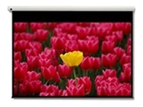 Optoma Motorleinwand – 275,6 × 184,9 cm, Glasfaser-Leinwandtuch, weiss