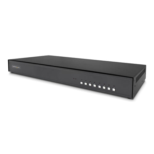 StarTech.com CK4-P108 – 8-Port DP Secure KVM-Switch – 4K/30 Hz, USB 2.0-Hub, Audio