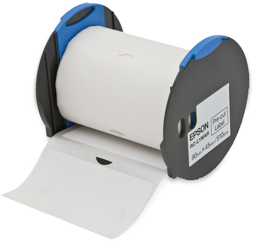 Epson Schriftband – 90 mm, weiss – RC-L1WAR