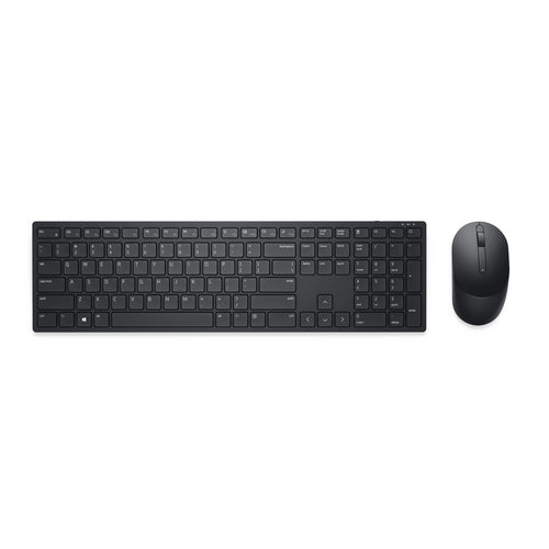 EMC PRO WL KM5221W – Tastatur-Maus-Set – Kabellos – QWERTY (IT) – Schwarz