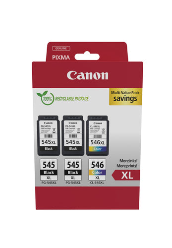 Canon Tintenpatronen-Multipack PG-545/CL-546, 3er-Pack