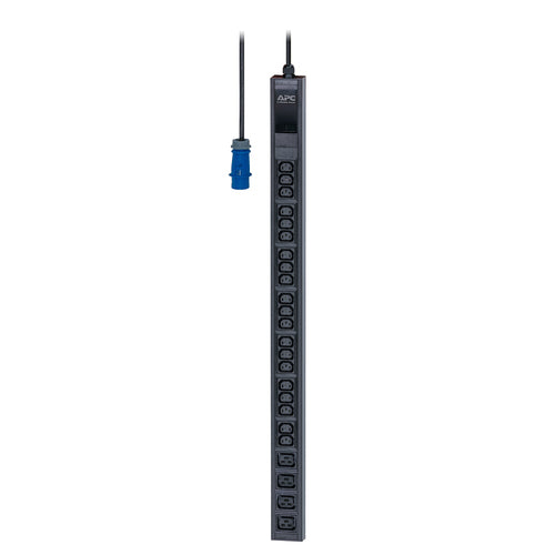 APC Rack-PDU Basic 0U, einphasig 3,68 kW, 16 A 230 V, (20×C13 + 4×C19), Eingang IEC60309 16 A, 3 m – schwarz
