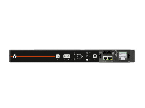 Vertiv Rack-PDU – Überwacht, NMC, 1-ph, Rack 1U, 15 A 100–240 V, 10×C13, C14 Eingang, 3 m