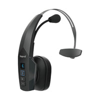 BlueParrott B350-XT Office-Headset – On-Ear, Mono, Kabel + BT, Schwarz, BT 5.0