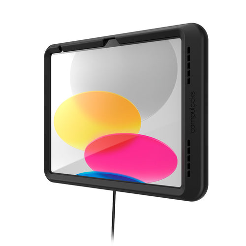 Compulocks Tablet-Wandhalterung – für iPad 10,9" (10. Gen.) – VESA 100×100, USB-C – Schwarz