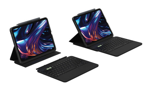 ZAGG PROKEYS 2 – Tastatur, DE-Layout (DE), Schwarz – für iPad Pro 11" (M4, M5)