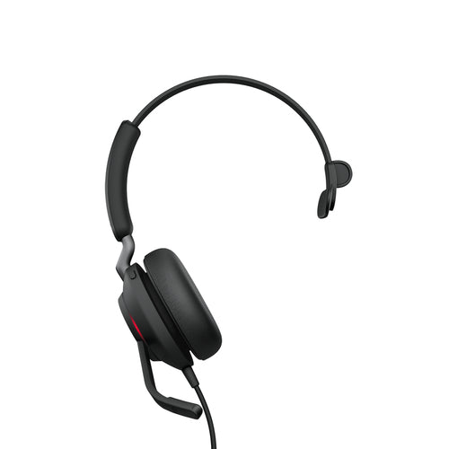 Jabra Evolve2 40 SE – Mono Headset/On-Ear – USB-A, Beamforming, Clear Voice – Schwarz – für UC