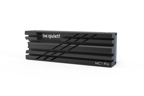 be quiet! be quiet MC1 PRO – M.2-Kühlkörper (passiv), für M.2-SSD, Schwarz