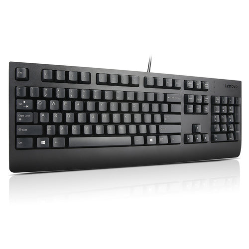 Lenovo Preferred Pro II – Tastatur, kabelgebunden (USB-A), US-Layout (EN), Schwarz