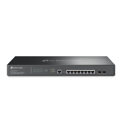 TP-Link SG3210XHP-M2 – Managed Switch – 8×2.5G, 2×SFP+, L2+, PoE+ 240 W, 1U
