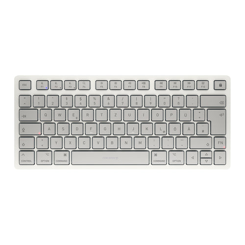 CHERRY KW 7100 MINI BT für Mac – Tastatur, kabellos (Bluetooth), DE-Layout (DE) – für macOS, iPadOS & iOS