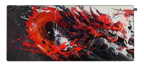 CHERRY XTRFY GP6 Hydrus – Gaming-Mauspad – XL, Stoff, Rot