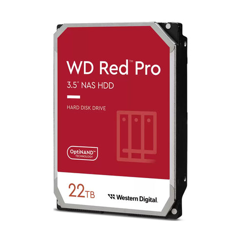 Western Digital Red Pro NAS – 22 TB, 7'200 U/min