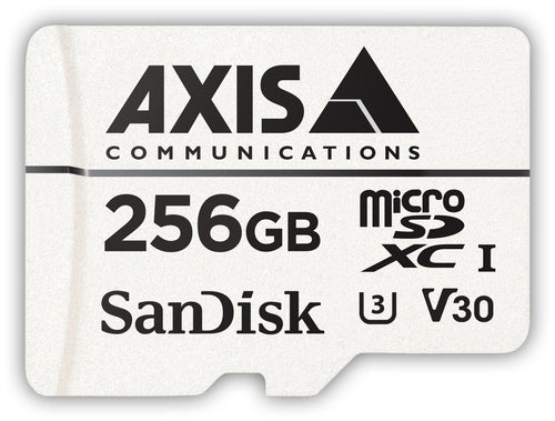 Axis 02021-021 microSDXC 256 GB – U3, V30, 100/50 MB/s, inkl. SD-Adapter, 10er Pack