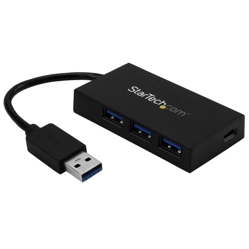 StarTech.com 4-Port USB-Hub – USB-A, 3× USB-A, 1× USB-C
